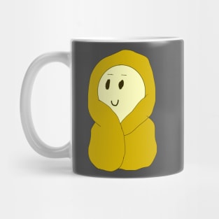 Guy in a Yellow Blanket Mug